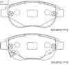 FIAT 68190118AA Brake Pad Set, disc brake